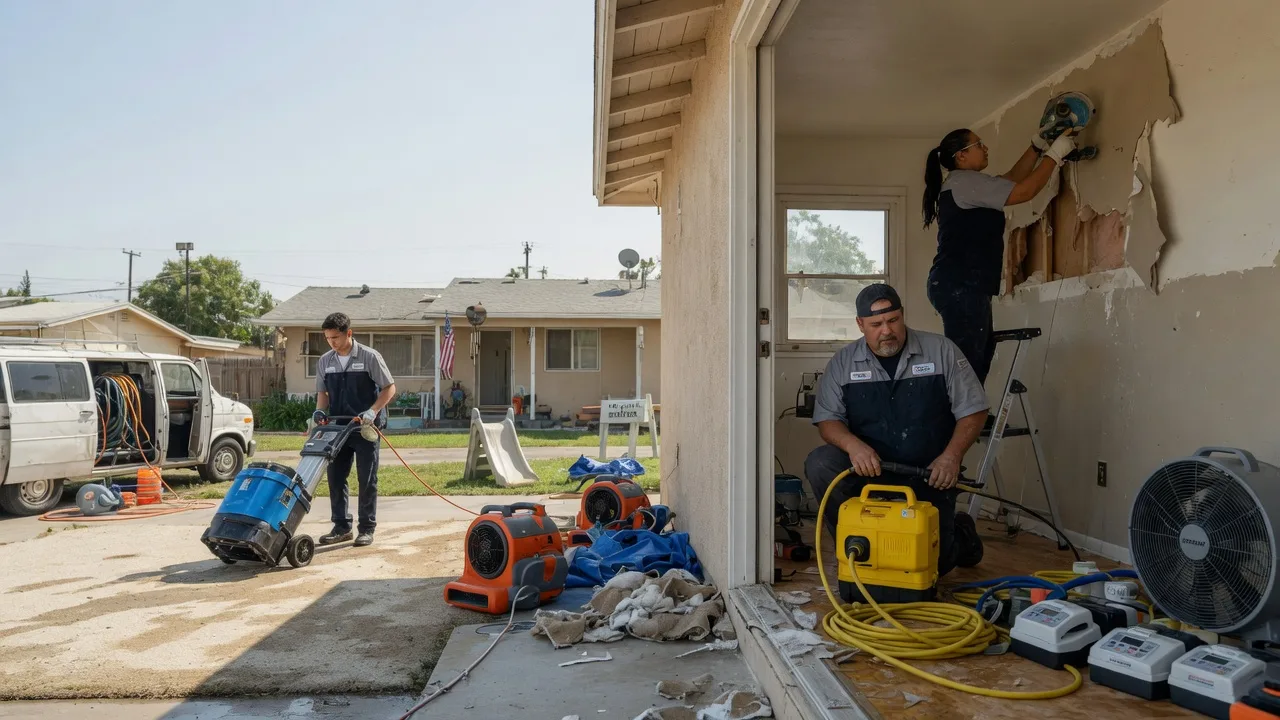 Water Damage Restoration in Danbury, TX near me